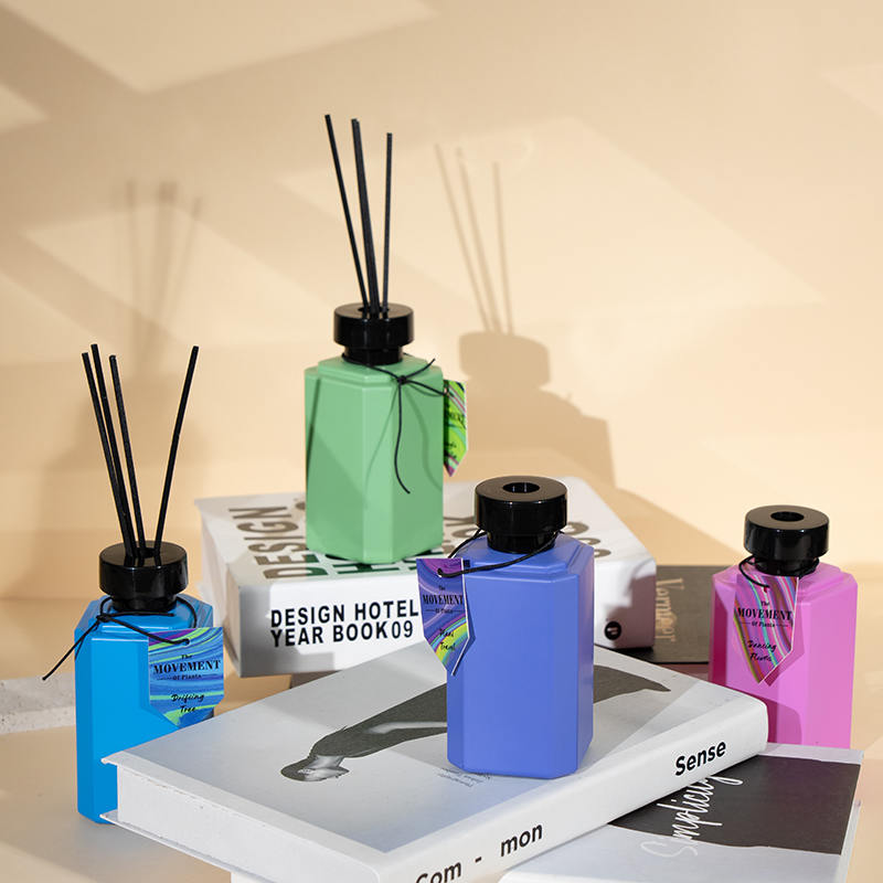 Square glass bottle reed diffuser-Tagagawa ng pabango sa Bahay