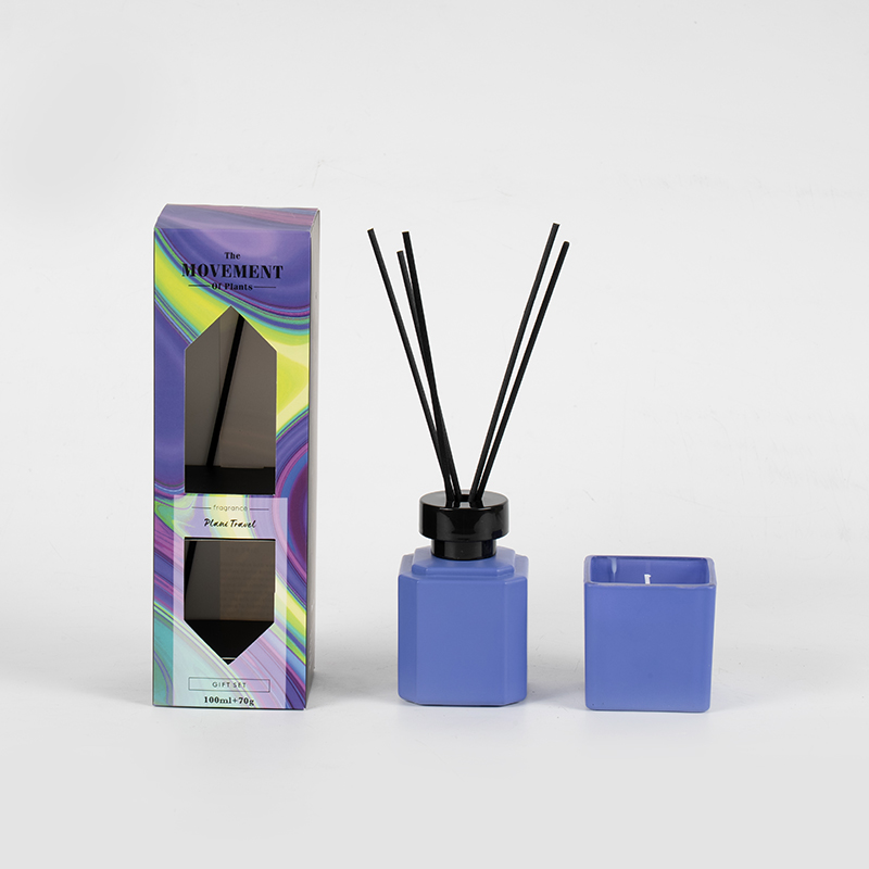 Square bottle aroma set-home fragrance paggawa