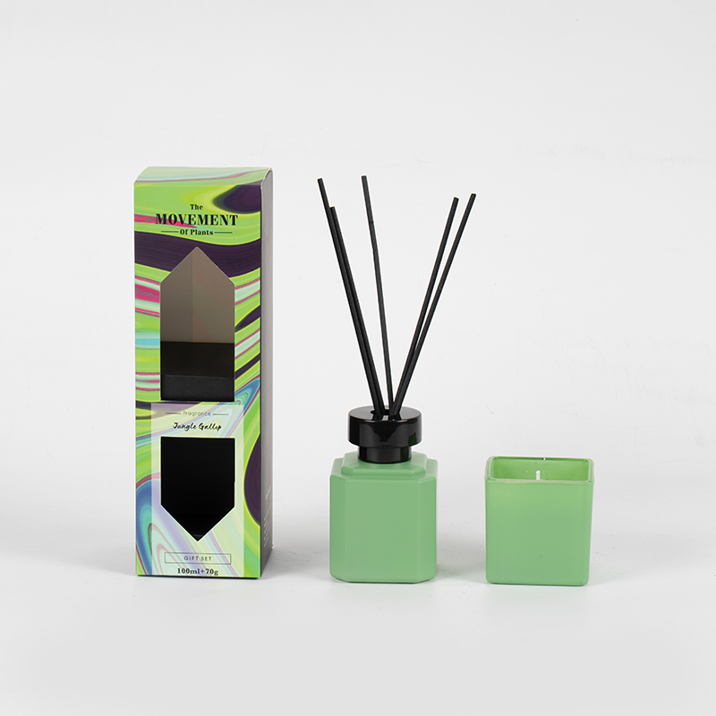 Square bottle aroma set-home fragrance paggawa