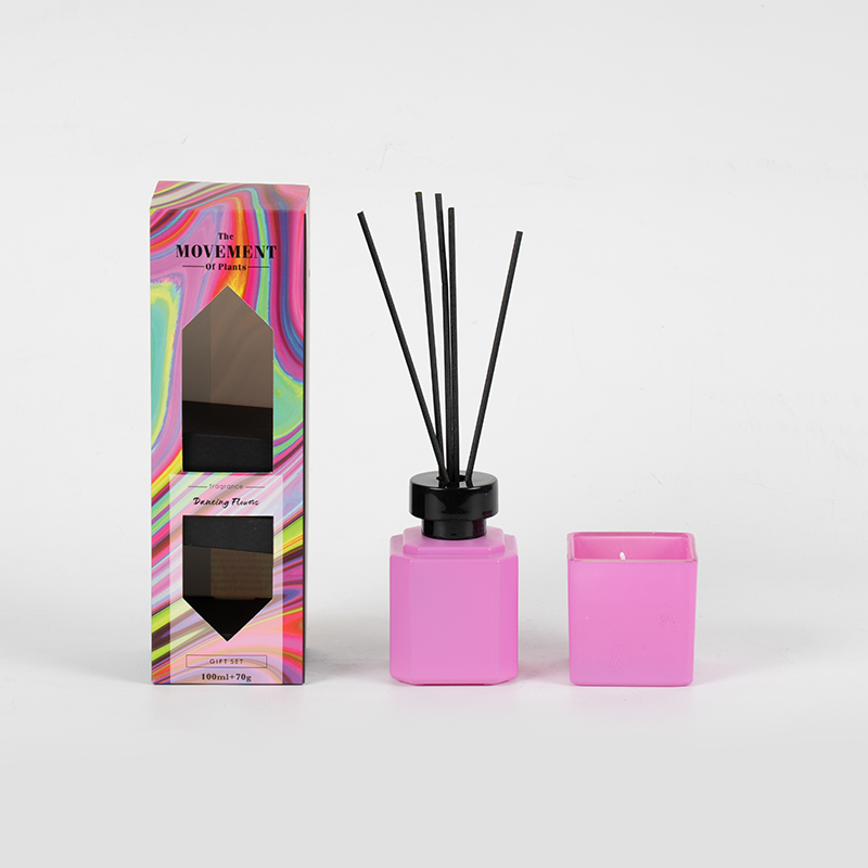 Square bottle aroma set-home fragrance paggawa