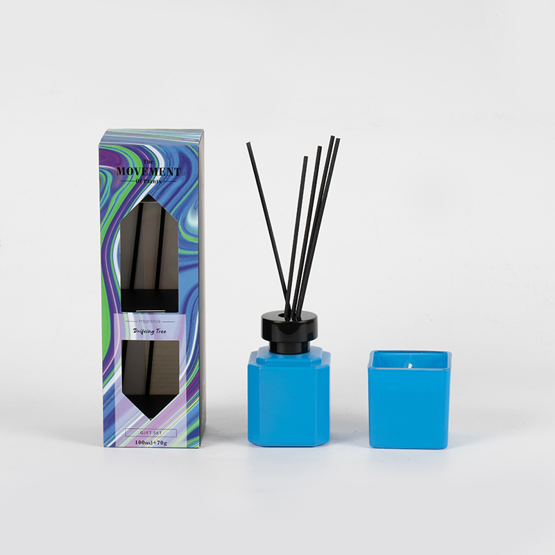 Square bottle aroma set-home fragrance paggawa