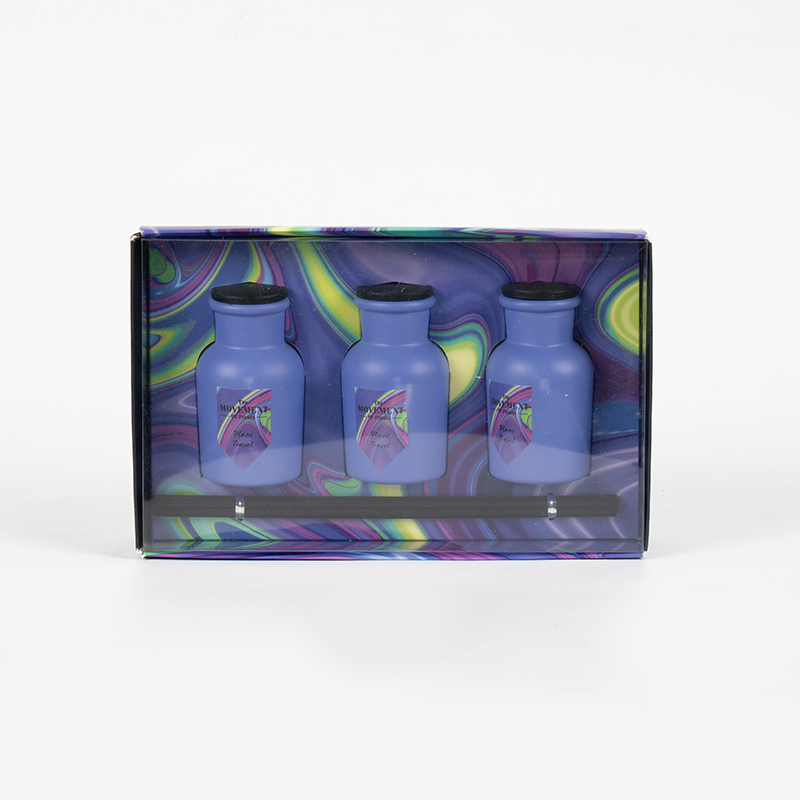 Maliit na bilog na bote na may mabangong reed diffuser 3PCS set-home aroma set manufacturer