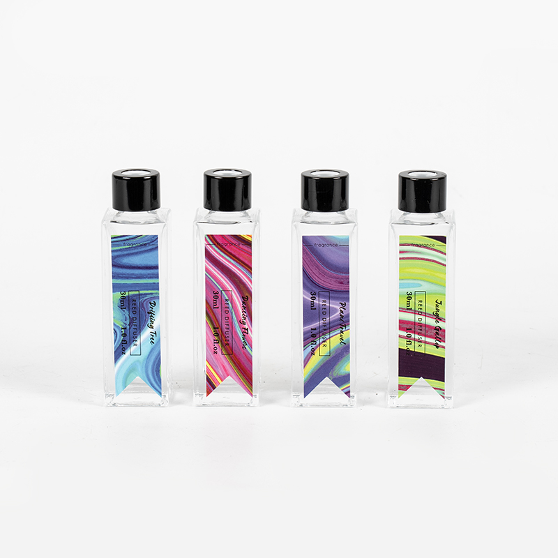 Little high heel square botle reed diffuser 4PCS set-aroma diffuser oil manufacturer
